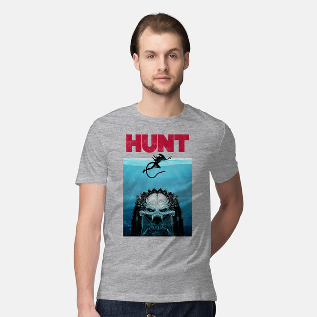 Hunt-mens premium tee-clingcling