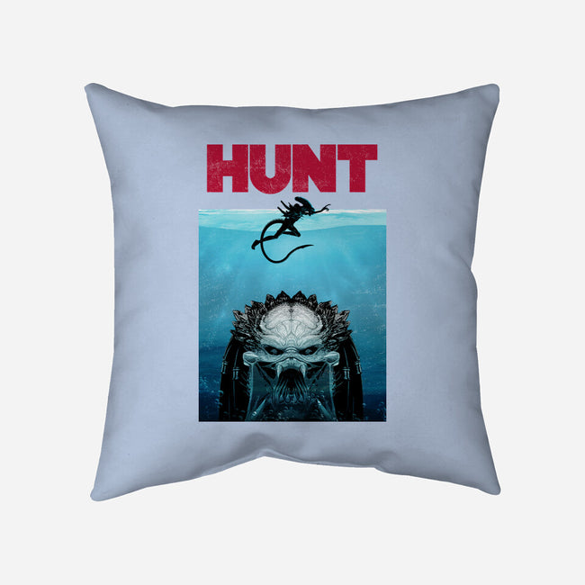 Hunt-none removable cover w insert throw pillow-clingcling