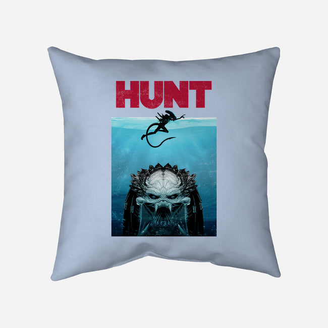 Hunt-none removable cover throw pillow-clingcling