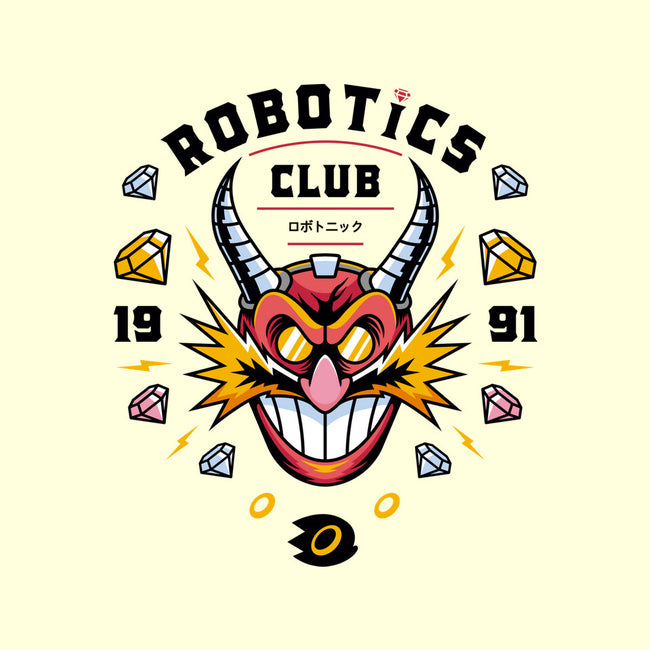 Robotics Club-none removable cover w insert throw pillow-Logozaste