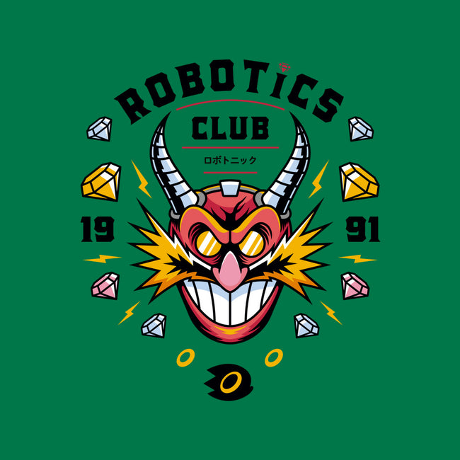 Robotics Club-none removable cover throw pillow-Logozaste