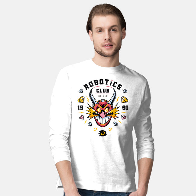 Robotics Club-mens long sleeved tee-Logozaste