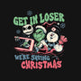 Christmas Losers-womens fitted tee-momma_gorilla
