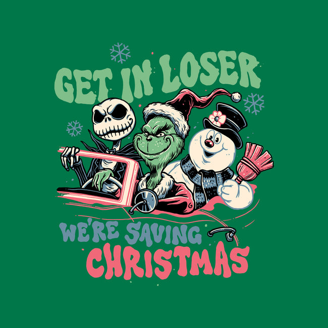 Christmas Losers-womens fitted tee-momma_gorilla