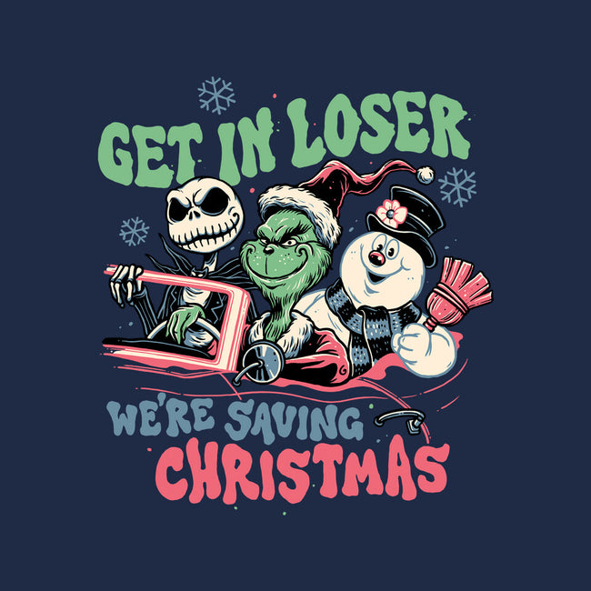 Christmas Losers-womens fitted tee-momma_gorilla