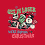 Christmas Losers-womens fitted tee-momma_gorilla