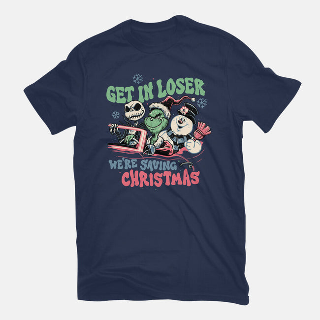 Christmas Losers-mens basic tee-momma_gorilla