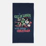 Christmas Losers-none beach towel-momma_gorilla