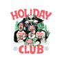 Holiday Club-none polyester shower curtain-momma_gorilla