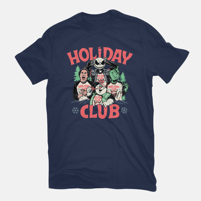 Holiday Club-womens basic tee-momma_gorilla