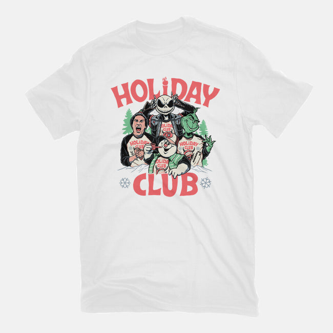 Holiday Club-womens basic tee-momma_gorilla