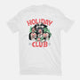 Holiday Club-womens basic tee-momma_gorilla