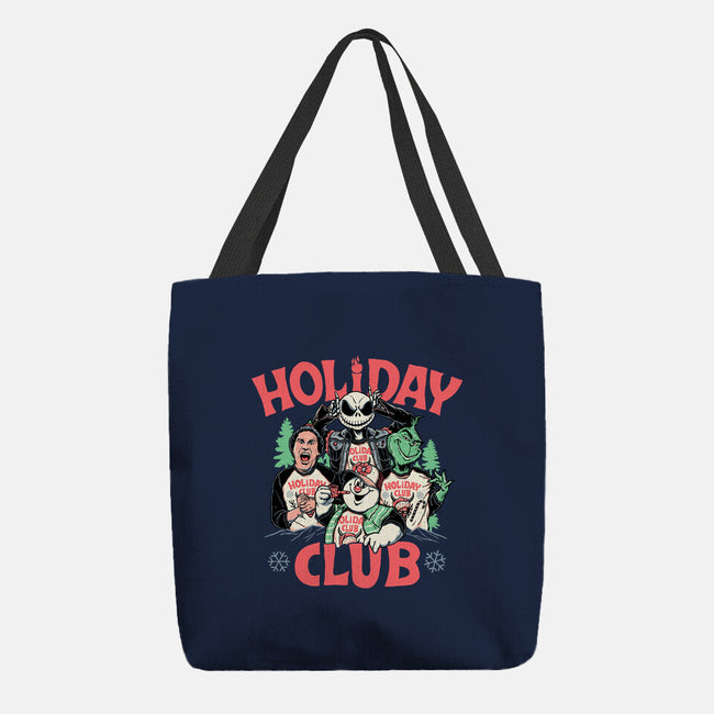 Holiday Club-none basic tote bag-momma_gorilla