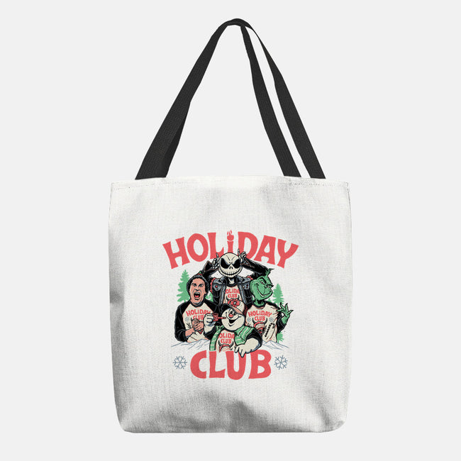 Holiday Club-none basic tote bag-momma_gorilla