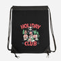 Holiday Club-none drawstring bag-momma_gorilla