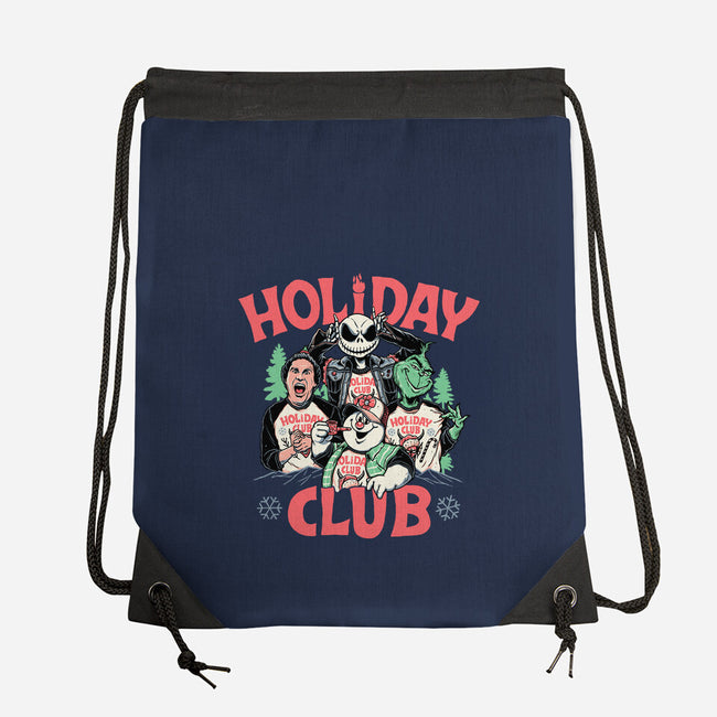 Holiday Club-none drawstring bag-momma_gorilla