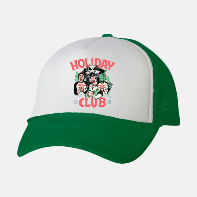 Holiday Club-unisex trucker hat-momma_gorilla