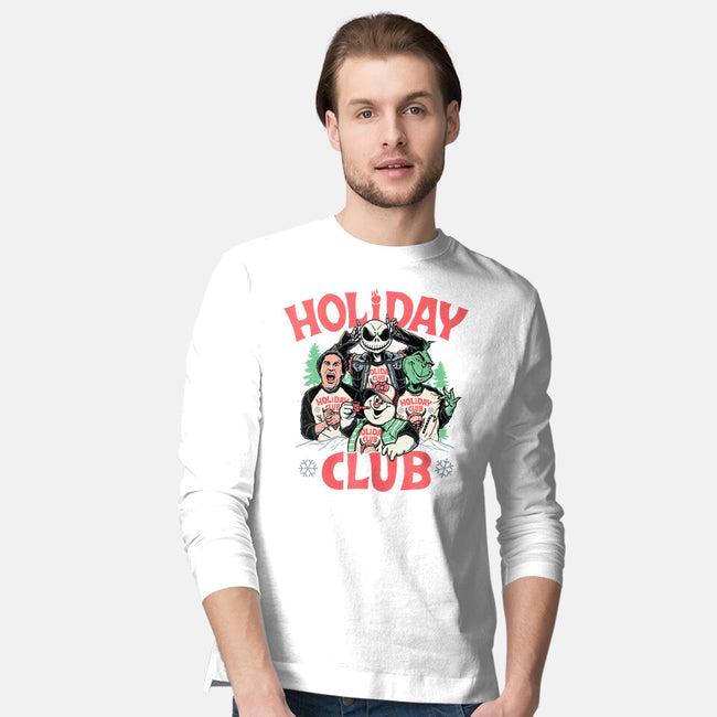Holiday Club-mens long sleeved tee-momma_gorilla