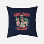 Holiday Club-none removable cover w insert throw pillow-momma_gorilla