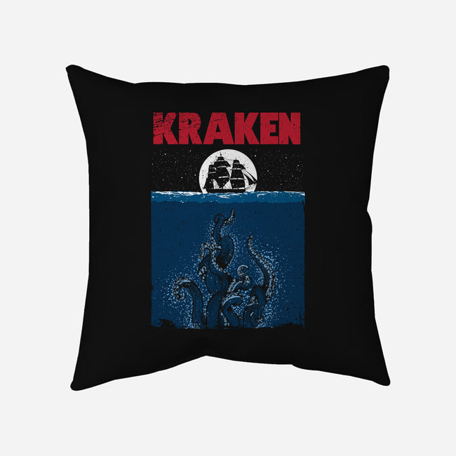 Night Tentacles-none removable cover throw pillow-Tronyx79