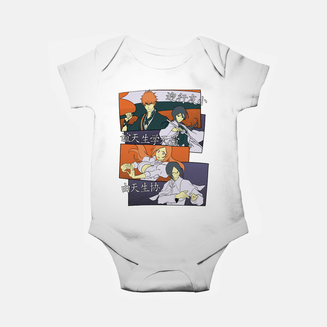 Soul Reaper Team-baby basic onesie-Astrobot Invention