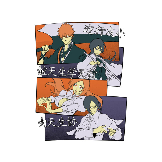 Soul Reaper Team-womens v-neck tee-Astrobot Invention