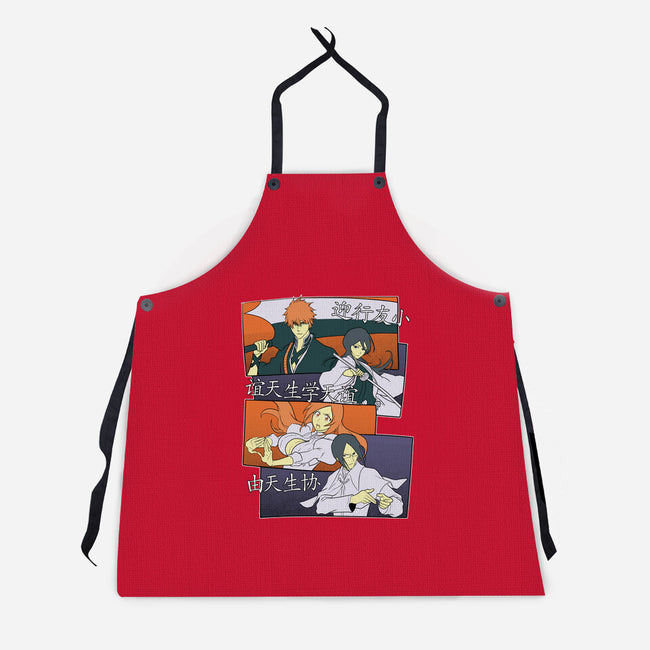 Soul Reaper Team-unisex kitchen apron-Astrobot Invention