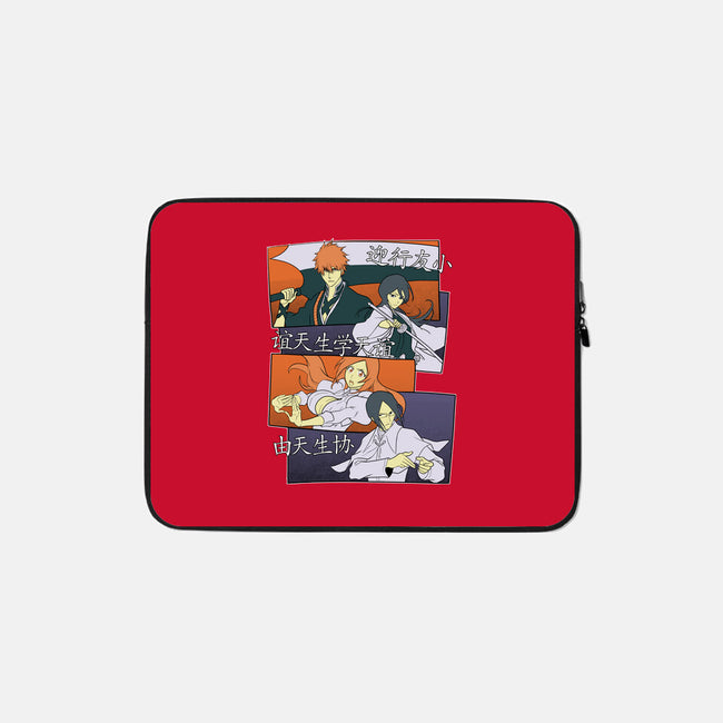 Soul Reaper Team-none zippered laptop sleeve-Astrobot Invention