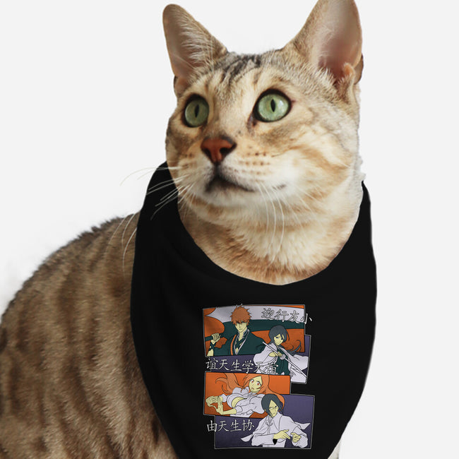 Soul Reaper Team-cat bandana pet collar-Astrobot Invention