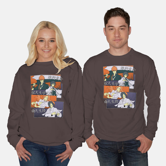 Soul Reaper Team-unisex crew neck sweatshirt-Astrobot Invention