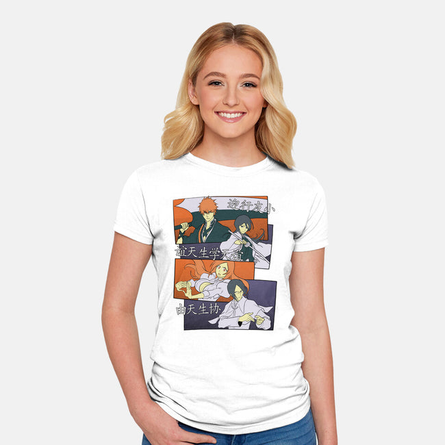 Soul Reaper Team-womens fitted tee-Astrobot Invention