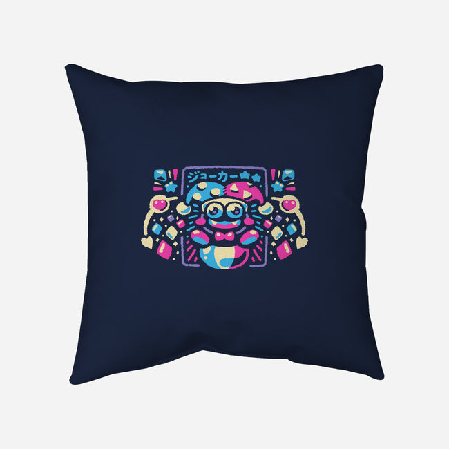 Beware-none removable cover w insert throw pillow-Minilla