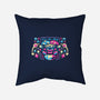 Beware-none removable cover w insert throw pillow-Minilla