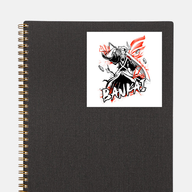 Bankai Thousand Year-none glossy sticker-constantine2454