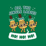 All The Jingle Ladies-none stretched canvas-Weird & Punderful