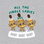 All The Jingle Ladies-womens fitted tee-Weird & Punderful