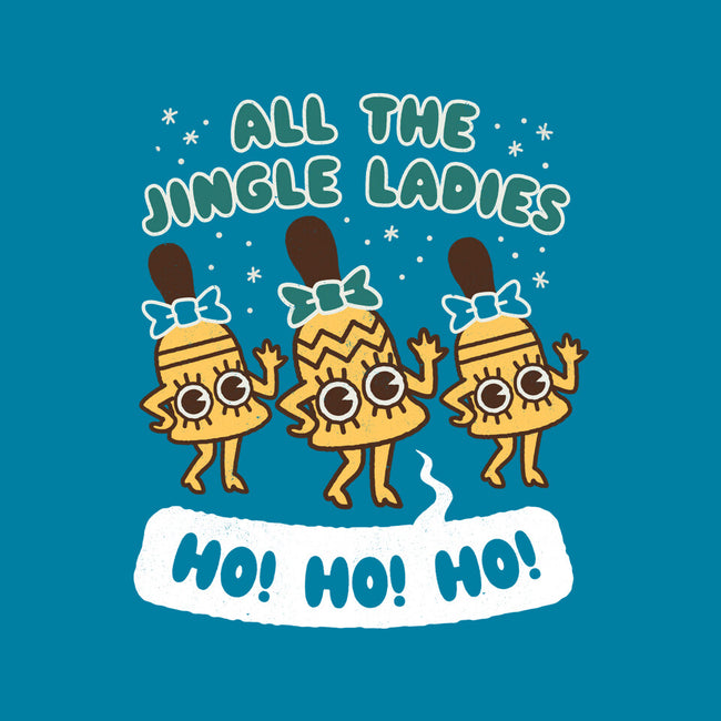 All The Jingle Ladies-none zippered laptop sleeve-Weird & Punderful