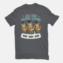 All The Jingle Ladies-womens fitted tee-Weird & Punderful