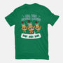 All The Jingle Ladies-womens fitted tee-Weird & Punderful