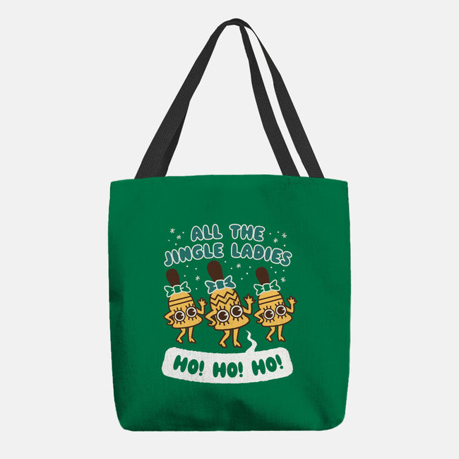 All The Jingle Ladies-none basic tote bag-Weird & Punderful