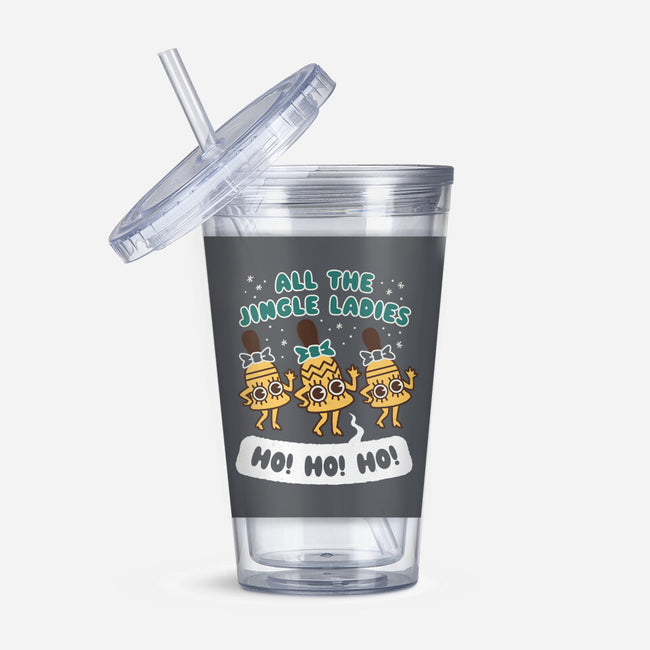 All The Jingle Ladies-none acrylic tumbler drinkware-Weird & Punderful