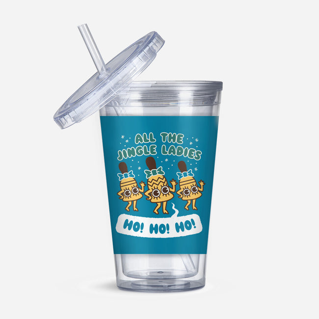 All The Jingle Ladies-none acrylic tumbler drinkware-Weird & Punderful