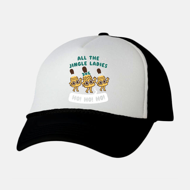 All The Jingle Ladies-unisex trucker hat-Weird & Punderful