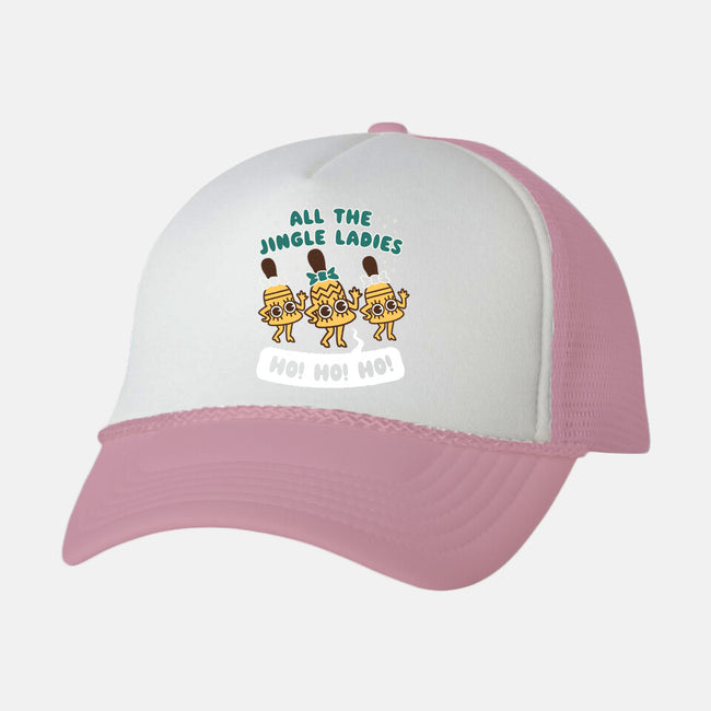 All The Jingle Ladies-unisex trucker hat-Weird & Punderful