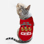 All The Jingle Ladies-cat basic pet tank-Weird & Punderful