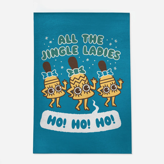 All The Jingle Ladies-none indoor rug-Weird & Punderful