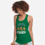 All The Jingle Ladies-womens racerback tank-Weird & Punderful
