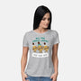 All The Jingle Ladies-womens basic tee-Weird & Punderful
