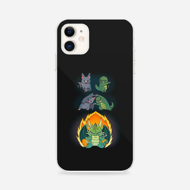 Dragon Fusion-iphone snap phone case-Vallina84