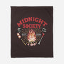 Midnight Society-none fleece blanket-momma_gorilla